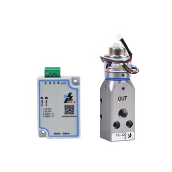 Stepper-Controlled Proportional Valve 0-400L/min